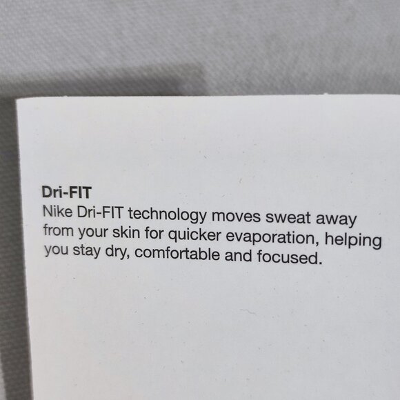 Nike Running Dri-Fit Tee men's size M dark blue short sleeve NWT - Picture 7 of 11